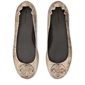 Minnie Travel Ballet With Leather Logo